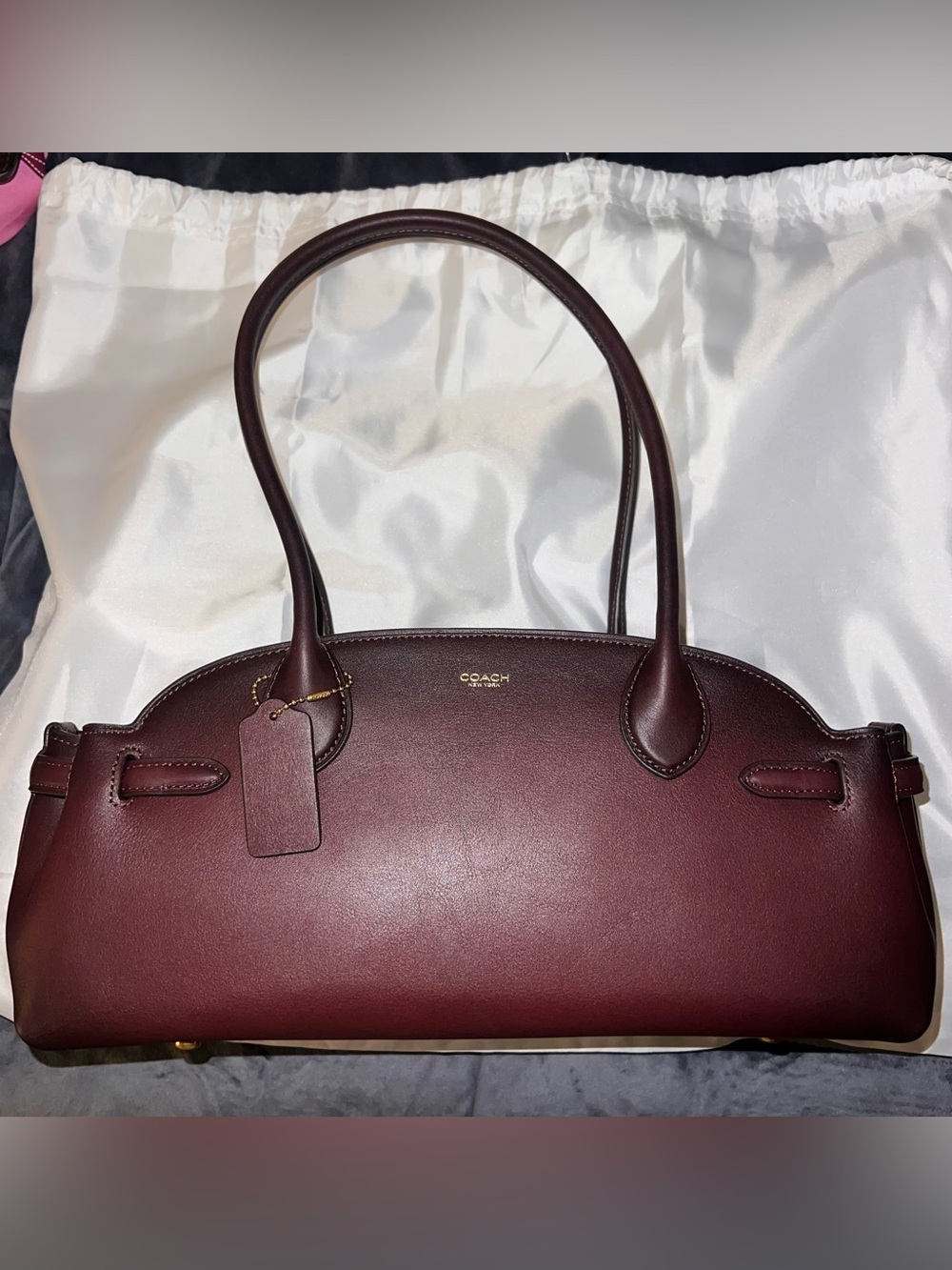 Coach Empire Carryall 34 in Merlot